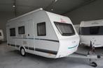 Mooie 4pers.Dethleffs met mover, airco, dakluifel, MTM 1360k, Caravans en Kamperen, Caravans, Bedrijf, Mover, Dethleffs, Tot en met 4