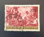 Postzegel Rwanda 212, Postzegels en Munten, Postzegels | Afrika, Ophalen of Verzenden, Gestempeld