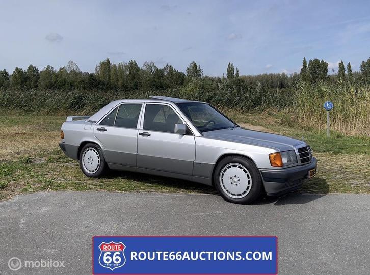 Mercedes-Benz 190E 2.3 Sportline | 1993 | Route 66 Auctions, Auto's, Oldtimers, Bedrijf, Te koop, Mercedes-Benz, Benzine, Overige carrosserie