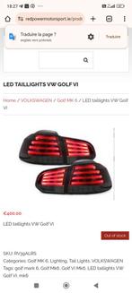 Golf 6 LED-verlichting, Auto-onderdelen, Ophalen of Verzenden, Nieuw