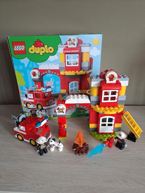 Lego Duplo 10903 Brandweerkazerne 100% compleet, Enfants & Bébés, Jouets | Duplo & Lego, Comme neuf, Duplo, Enlèvement