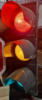 Verkeerslicht voor mancave of gebruik, Enlèvement