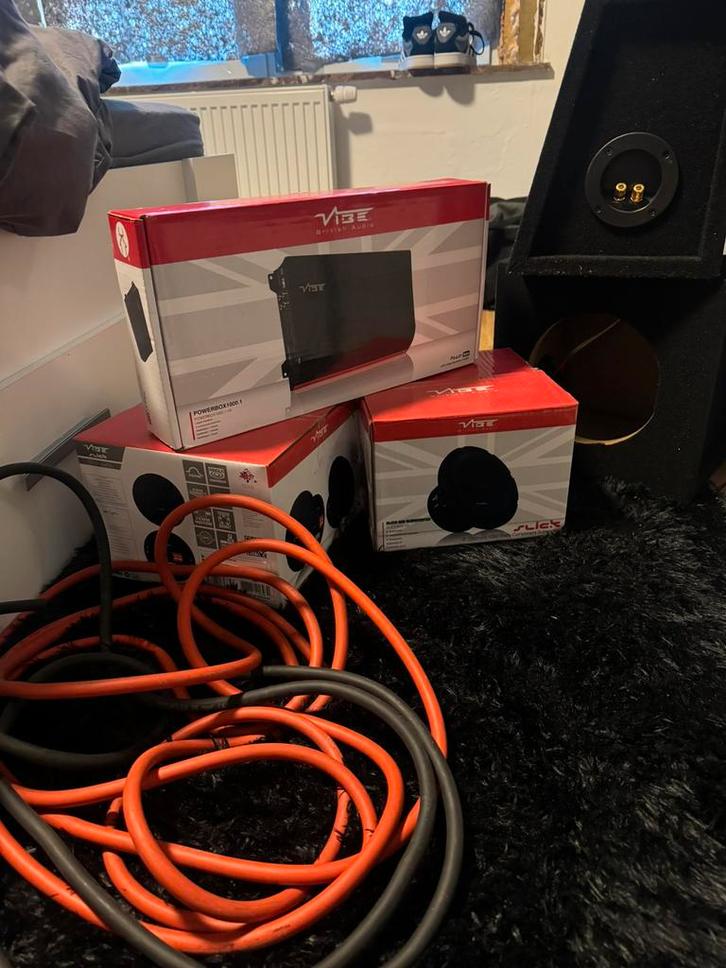 Vibe subwoofer set, Auto diversen, Tuning en Styling, Ophalen