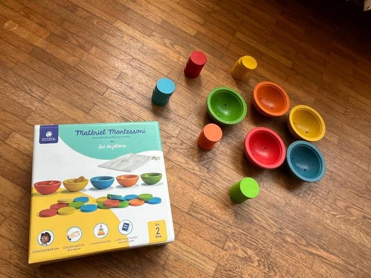 Tri de jetons Montessori, Kinderen en Baby's, Speelgoed | Educatief en Creatief, Zo goed als nieuw, Ontdekken, Ophalen