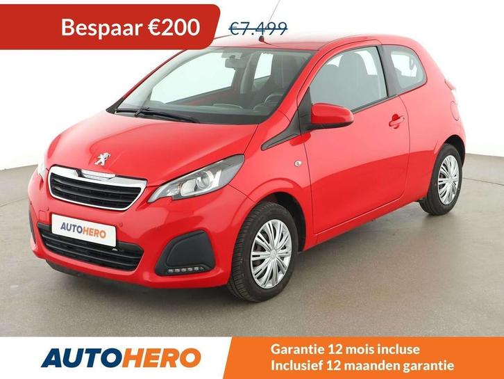Peugeot 108 1.0 VTi Active (bj 2018), Auto's, Peugeot, Te koop, ABS, Airbags, Airconditioning, Bluetooth, Boordcomputer, Centrale vergrendeling
