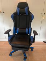 Bureau / gamestoel in TOPSTAAT!, Maison & Meubles, Chaises de bureau, Comme neuf, Chaise de bureau de gaming, Enlèvement, Bleu