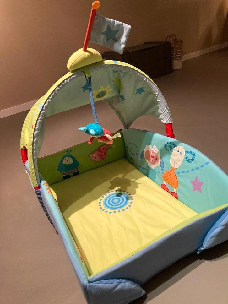 Haba Speelkleed/Babynestje, Kinderen en Baby's, Speelgoed | Educatief en Creatief, Zo goed als nieuw, Ontdekken, Met geluid, Ophalen