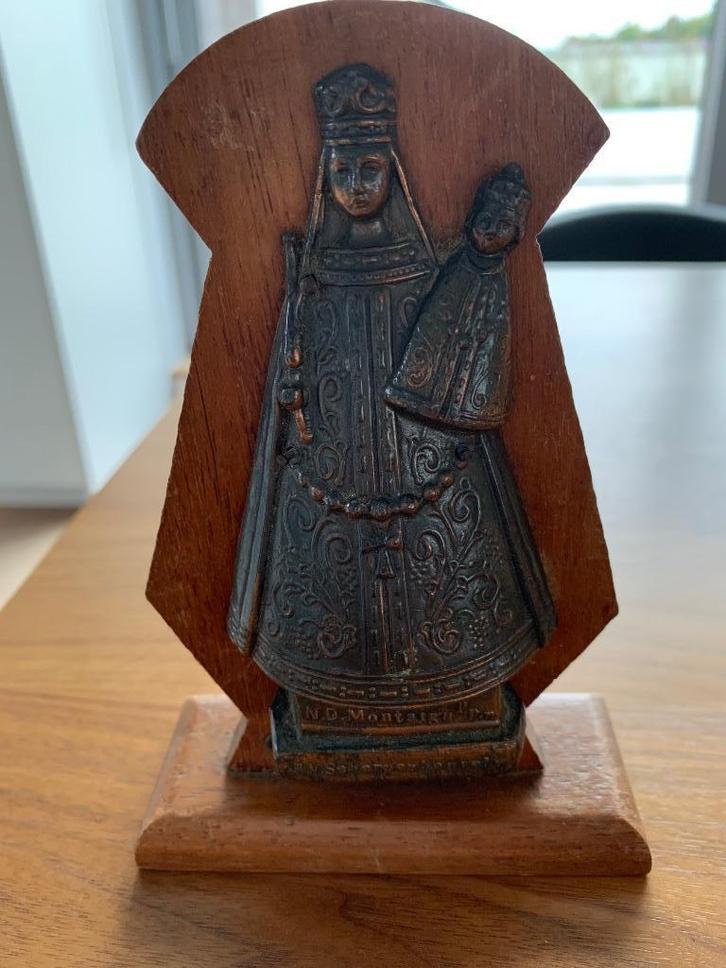 Vintage 4 authentieke Maria beelden jaren 60, Antiek en Kunst, Antiek | Religieuze voorwerpen, Ophalen of Verzenden