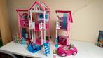 Barbie speelhuis met accessoires te koop, Kinderen en Baby's, Ophalen, Barbie