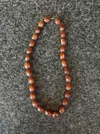 Mooie ketting amber, Handtassen en Accessoires, Antieke sieraden, Ophalen, Ketting