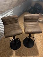 2 barkrukken italiaans design, Huis en Inrichting, Barkrukken, Ophalen, Zo goed als nieuw