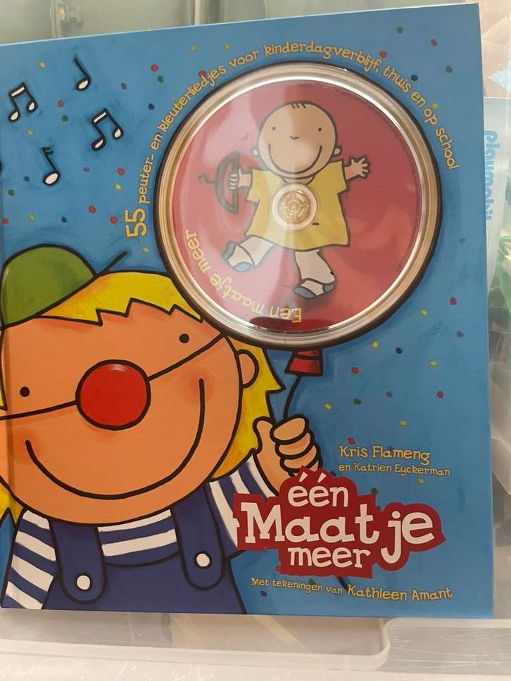 Een maatje meer liedjesboek, Cd's en Dvd's, Cd's | Kinderen en Jeugd, Zo goed als nieuw, Ophalen
