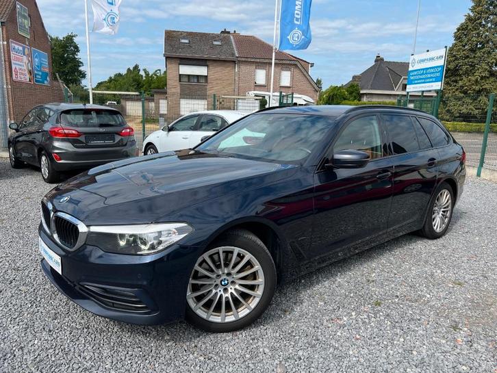 BMW 520dA Touring, 2020, SportLine, 190pk, Leder, Navi, Autos, BMW, Entreprise, Achat, Série 5, Caméra de recul, Régulateur de distance