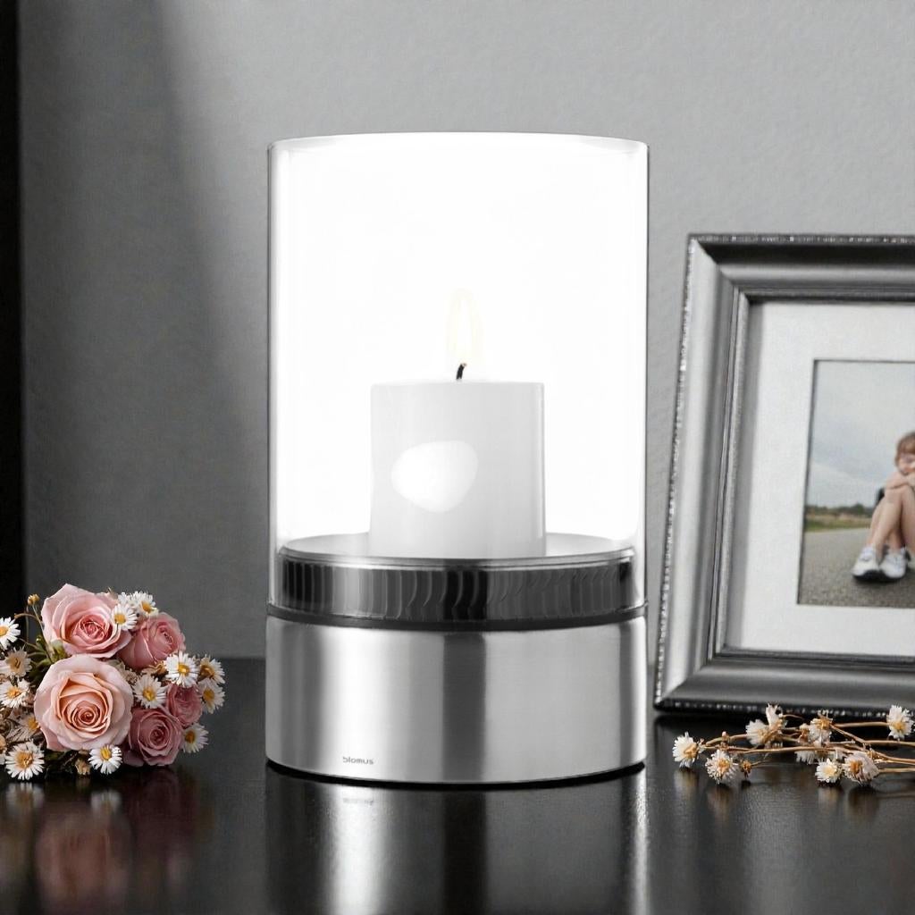 porte bougie blomus, Neuf, Gris, Enlèvement ou Envoi, Bougie