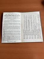 Rouwkaart M De Bevere  Ramskapelle 1891 + Lichtervelde 1953, Collections, Images pieuses & Faire-part, Carte de condoléances, Enlèvement ou Envoi