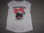 Leuke meisjes t - shirt. Maat 128, Kinderen en Baby's, Kinderkleding | Maat 128, Meisje, Ophalen of Verzenden, Zo goed als nieuw