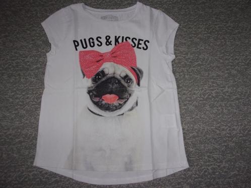 Leuke meisjes t - shirt. Maat 128, Kinderen en Baby's, Kinderkleding | Maat 128, Zo goed als nieuw, Meisje, Shirt of Longsleeve