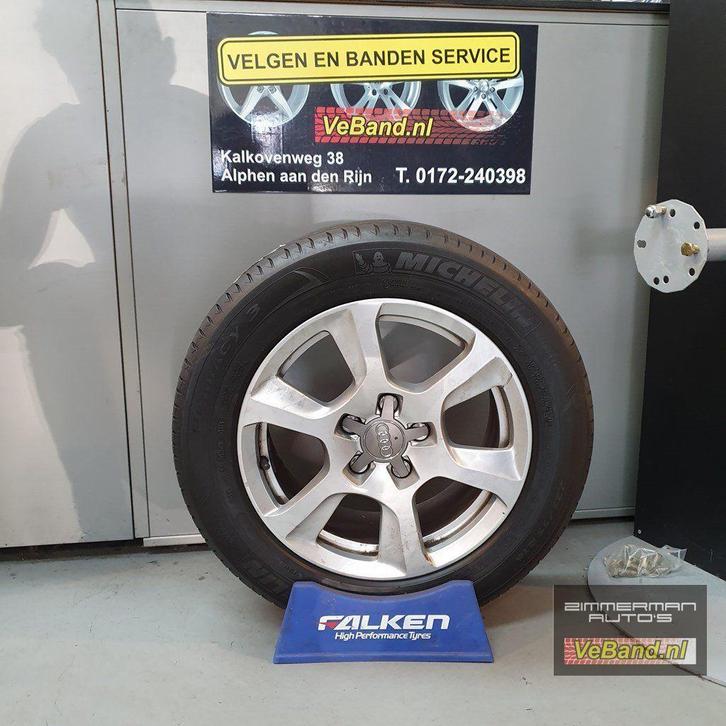 Zomerset voor Audi a6, Auto-onderdelen, Banden en Velgen, Banden en Velgen, Zomerbanden, 16 inch, 225 mm, Personenwagen, Gebruikt