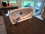 Kleine lavabo, Doe-het-zelf en Bouw, Sanitair, Ophalen, Zo goed als nieuw, Steen, Wastafel