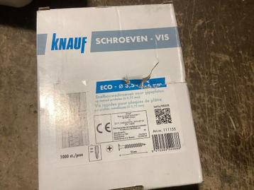 H41.238 Knauf gyproc schroeven 35mm, Enlèvement ou Envoi, Neuf, Moins de 50 mm, Vis