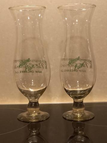 Pat O'Brien's hurricane glas 25cm 2 stuks beschikbaar voor biedingen