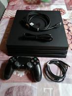 Console PS4 Pro 1 To - CUH-7216B - Noire, Comme neuf, Avec 1 manette, Enlèvement, 1 TB