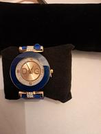 Nieuw elegant dameshorloge met blauwgouden strass, Handtassen en Accessoires, Kettingen, Ophalen of Verzenden, Nieuw, Met strass