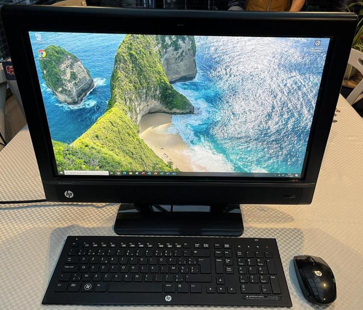 HP Touchsmart 610 i5 Win 10 Enterprise LTSC & Office, Computers en Software, Desktop Pc's, Gebruikt, 3 tot 4 Ghz, SSD, 8 GB, Met videokaart