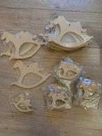 Hobbelpaard MDF lot 24 groot en 36 stuks klein, Ophalen of Verzenden, Nieuw