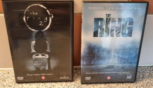 Lotje dvd The Ring 1 en 2, Cd's en Dvd's, Dvd's | Horror, Zo goed als nieuw, Ophalen of Verzenden