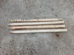 Houten piketten bouw balken hout planken uitpikketen, Ophalen, Zo goed als nieuw, Balken