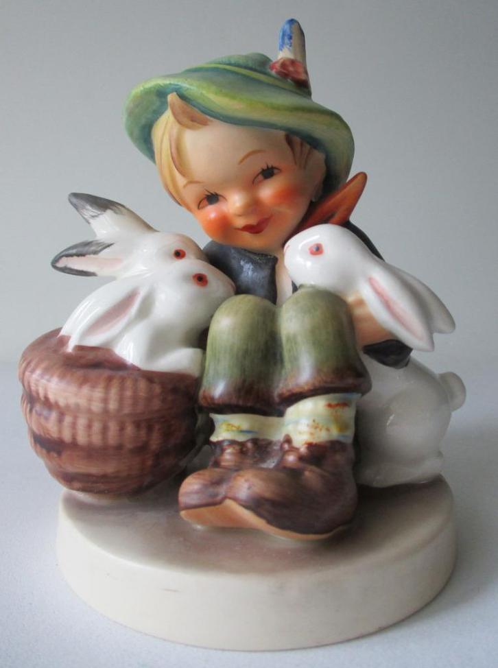 M I Hummel: 58/0 -Playmates- 10¼cm. TMK-3 -1960’S- Vintage, Verzamelen, Complete verzamelingen en Collecties, Verzenden