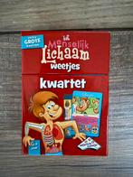NIEUW Het menselijk lichaam weetjes kwartet, Ophalen, Nieuw, Kwartet(ten)