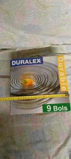 Duralex Lot de 9 bols mélangeurs empilables en verre, Huis en Inrichting, Ophalen of Verzenden, Glas