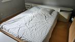 Tweepersoonsbed Auping Auronde (wit, 160x200 cm), Ophalen, Wit, Tweepersoons, 200 cm