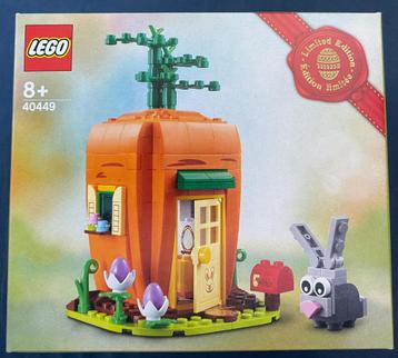Lego Lim Ed - 40449 - Easter Bunny’s Carrot House - Nieuw beschikbaar voor biedingen