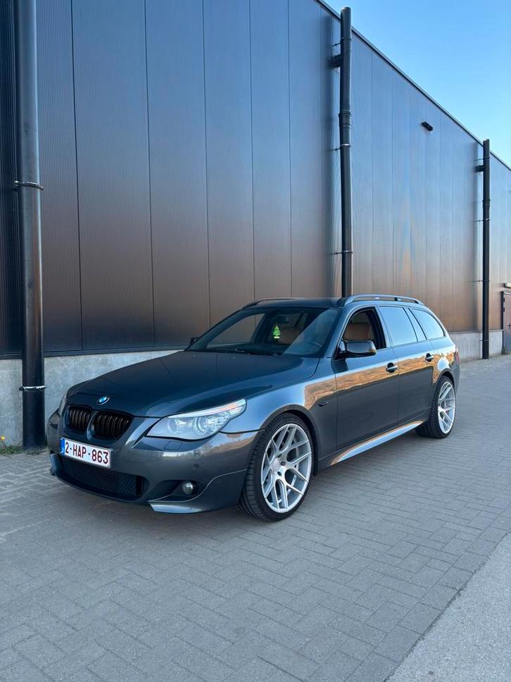 BMW e61 520da 2009 Euro 5 (Te Koop of Ruilen), Auto's, BMW, Particulier, 5 Reeks, ABS, Adaptieve lichten, Airbags, Airconditioning