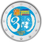 2 euro Andorra 2023 Lidmaatschap VN gekleurd, 2 euro, Ophalen of Verzenden