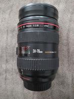 Objectif Canon EF 24-70ml 2,8 L USM, en très bon état, Enlèvement ou Envoi, Comme neuf, Lentille standard, Zoom