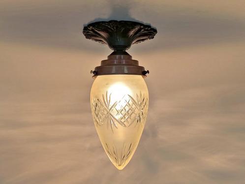 plafondlamp art deco, Antiek en Kunst, Antiek | Verlichting, Verzenden