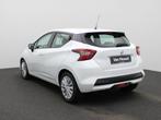 Nissan Micra 1.0 IG-T Acenta | Camera | Cruise | Airco, Voorwielaandrijving, Stof, Gebruikt, Wit