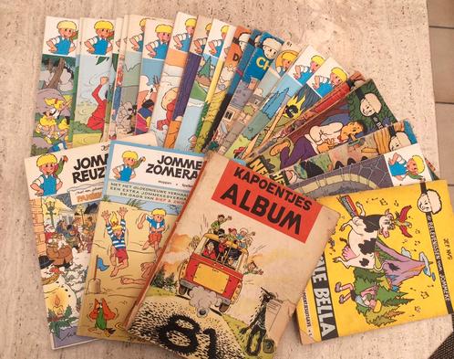 16 Jommeke stripverhalen  + 2 vakantie albums, Boeken, Stripverhalen, Gelezen, Ophalen of Verzenden