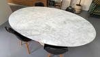 Ovale marmeren eettafel – stijlvol & tijdloos, Enlèvement, Ovale