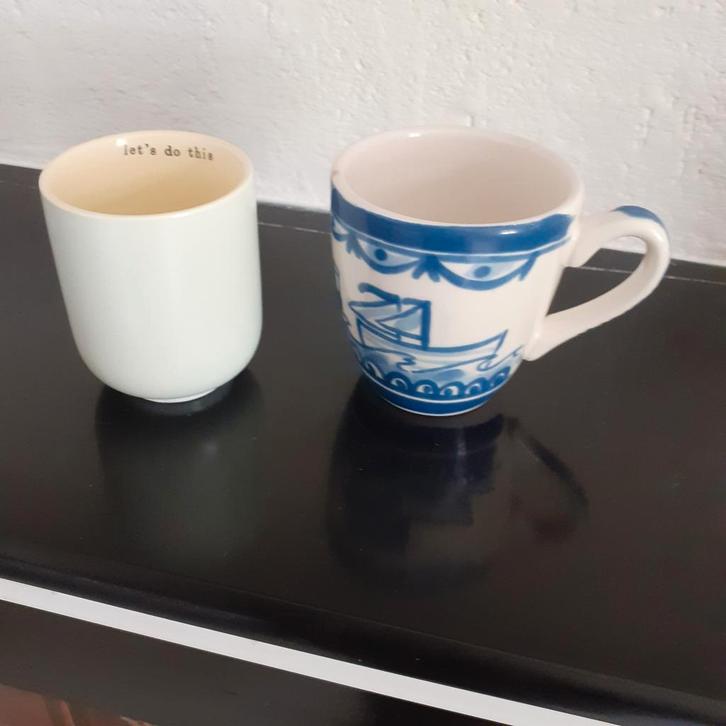 Kopjes van het merk Blond, Huis en Inrichting, Keuken | Servies, Zo goed als nieuw, Ophalen of Verzenden