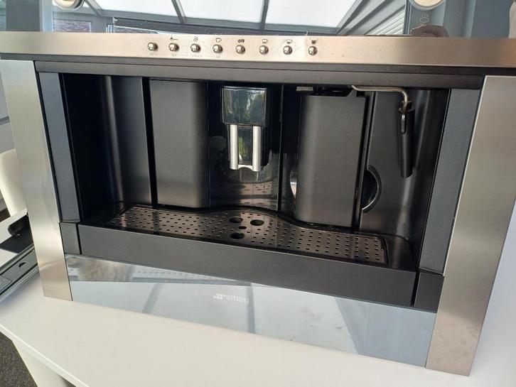 Koffiemachine Smeg (inbouw), Elektronische apparatuur, Koffiezetapparaten, Gebruikt, Gemalen koffie, Koffiebonen, Koffiemachine
