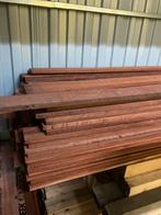 Padoek planken +/- 30 m2, Doe-het-zelf en Bouw, Hout en Planken, Ophalen, Minder dan 25 mm, Zo goed als nieuw, 250 tot 300 cm