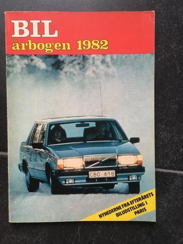 bilårbogen 1982 (boek rechtstreeks uit Zweden / Volvo ea ) 