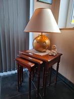 Bijzettafels van kersenhout, Traditionnel/vintage, Zo goed als nieuw, 75 cm of meer, Rechthoekig