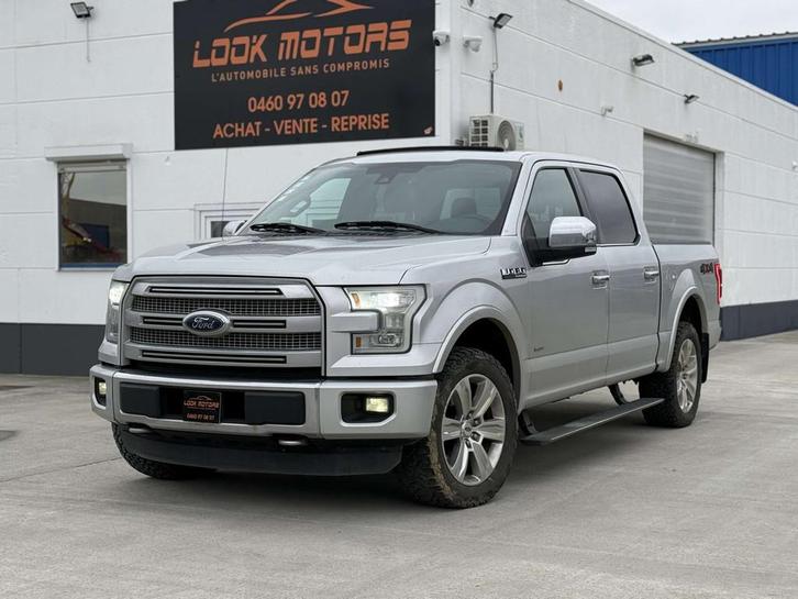 Ford USA F-150 3.5 EcoBOOST 370cv PLATINIUM LPG PANO CAMERA, Autos, Camionnettes & Utilitaires, Entreprise, Achat, 4x4, ABS, Caméra de recul