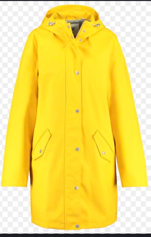 Amerika today regenjas, Kleding | Dames, Jassen | Winter, Gedragen, Maat 42/44 (L), Geel, Ophalen